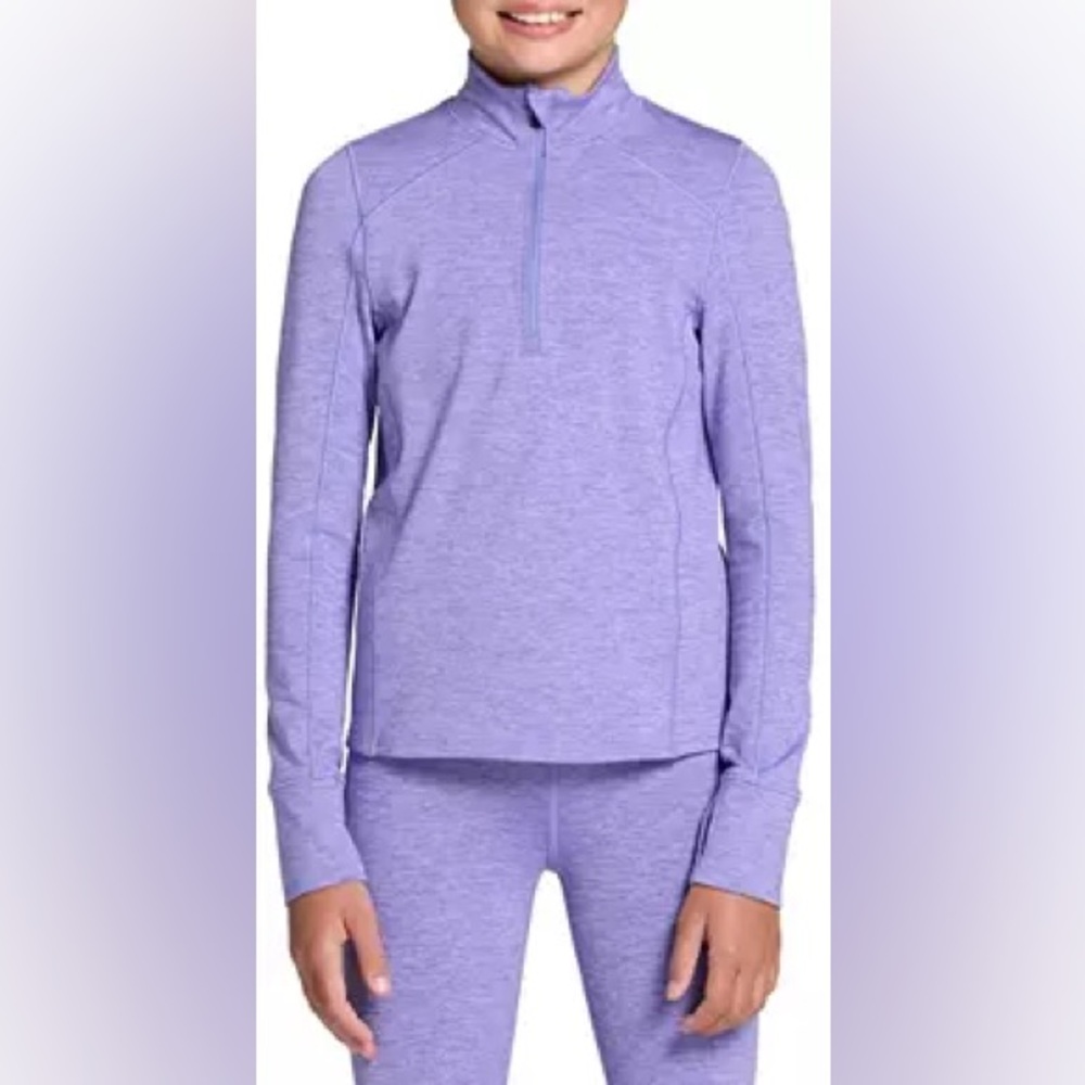DSG Quarter Zip Activewear Jacket Pullover Size Girl's Large